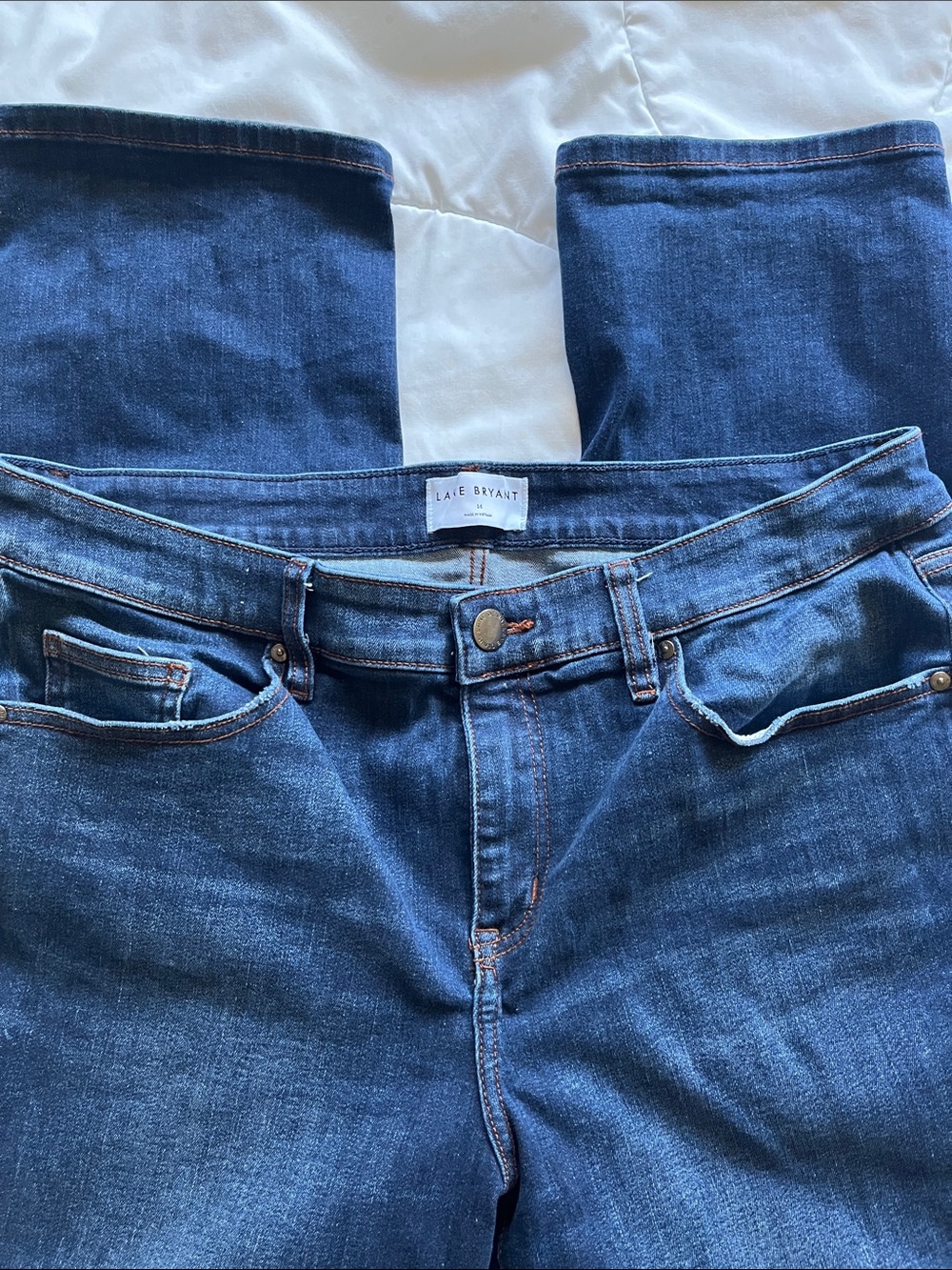 Lane Bryant  Dark Blue Denim stretch Jeans 16